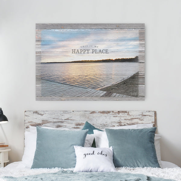 This Is My Happy Place - Lake Home Decor - Jennifer Ditterich Designs