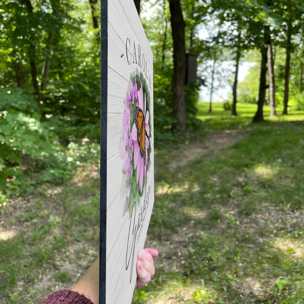 Personalized Outdoor Garden Sign - Jennifer Ditterich Designs