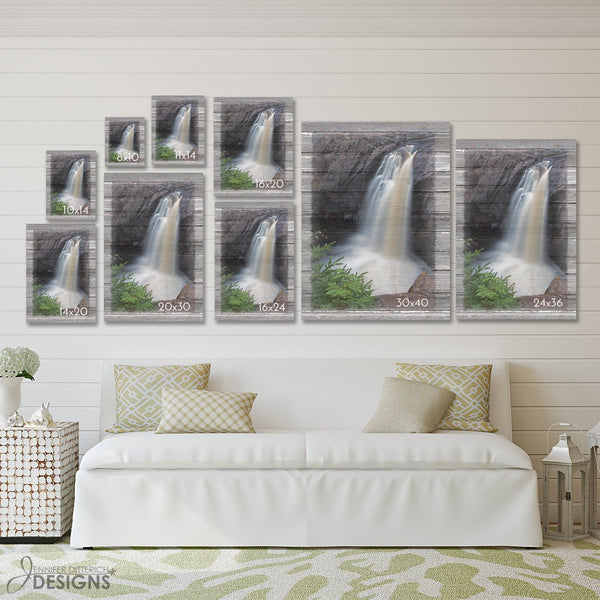 Cedar Waxwing with Berry Canvas Print - Jennifer Ditterich Designs