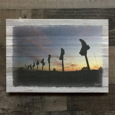 Cowboy Boot Sunset Canvas Print - Jennifer Ditterich Designs