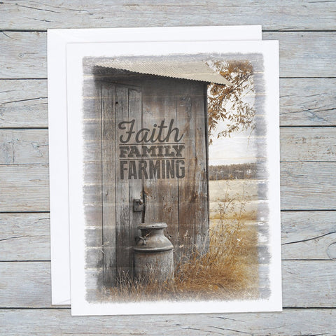 Faith Family Farming Note Cards - Jennifer Ditterich Designs
