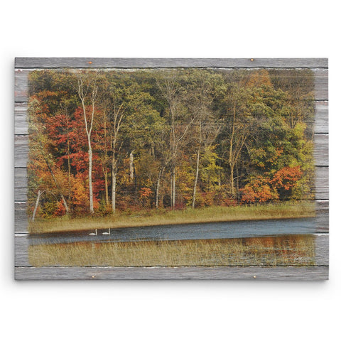 Fall in Love with Autumn Canvas Print - Jennifer Ditterich Designs