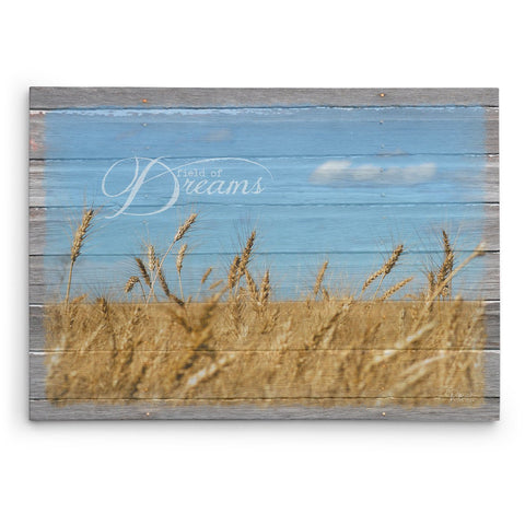 Field of Dreams Canvas Print - Jennifer Ditterich Designs