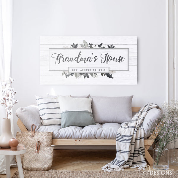 Grandma's House Sign - Jennifer Ditterich Designs