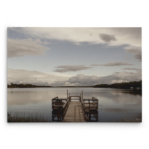 Lake View Canvas Print - Jennifer Ditterich Designs