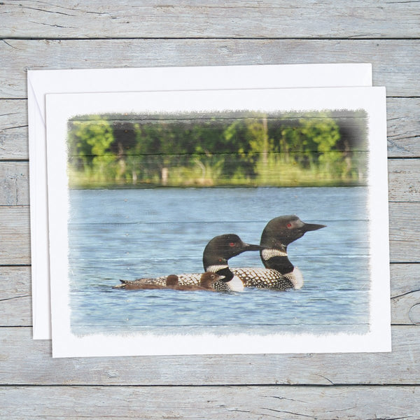 Loon Family Note Card Set - Jennifer Ditterich Designs