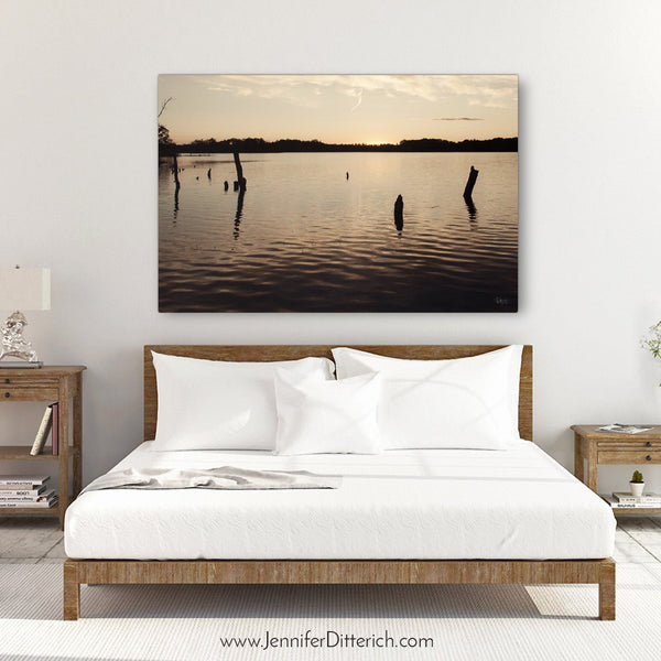 Maplewood State Park Sunset Canvas Print - Jennifer Ditterich Designs