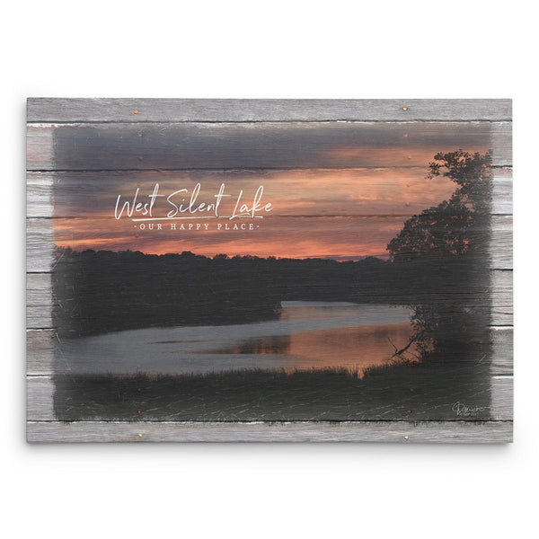 Personalized Lake Canvas - Jennifer Ditterich Designs