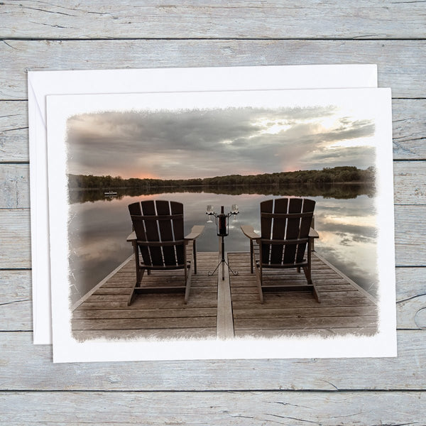 Relaxing at the Lake Note Card Set - Jennifer Ditterich Designs