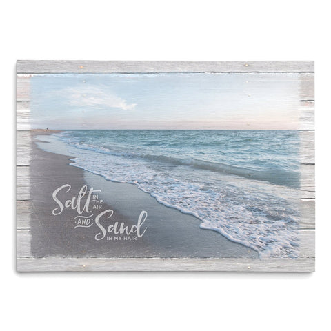 Salt in the Air and Sand in My Hair - Coastal Decor - Jennifer Ditterich Designs