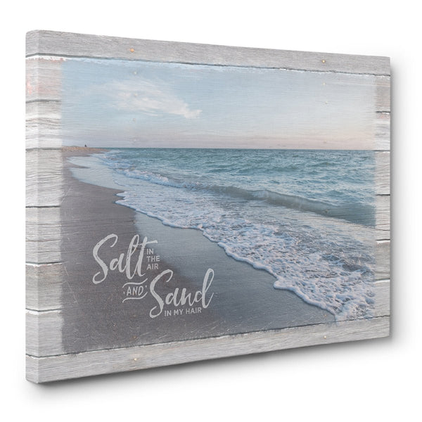 Salt in the Air and Sand in My Hair - Coastal Decor - Jennifer Ditterich Designs