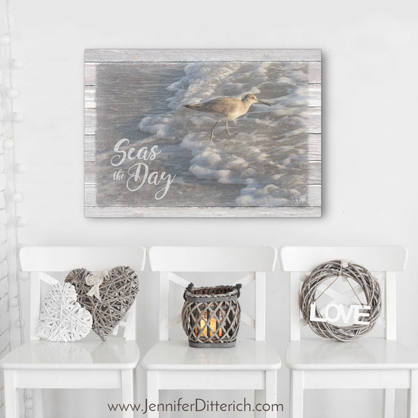 Seas the Day - Beach Print - Jennifer Ditterich Designs