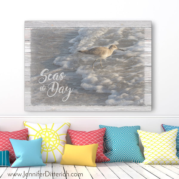 Seas the Day - Beach Print - Jennifer Ditterich Designs