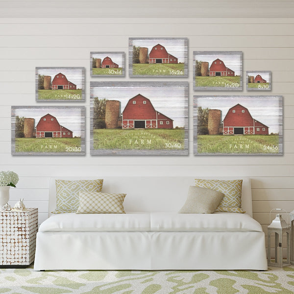 So God Made A Farmer Canvas Print - Harvest Sunset - Jennifer Ditterich Designs