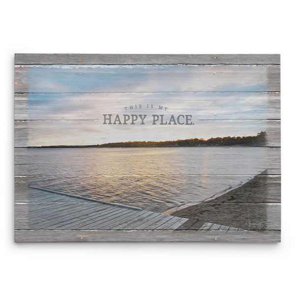 This Is My Happy Place - Lake Home Decor - Jennifer Ditterich Designs