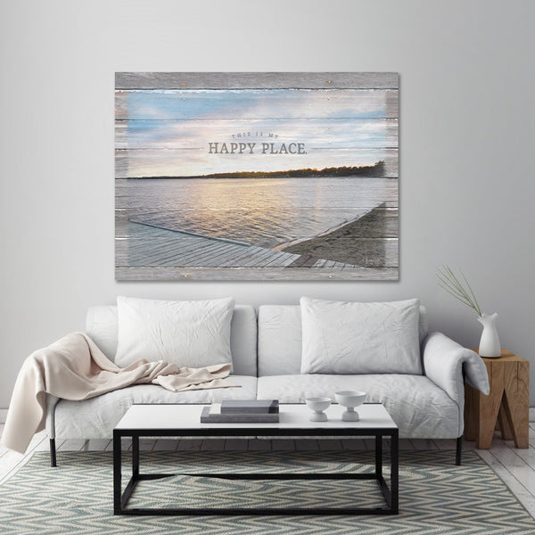 This Is My Happy Place - Lake Home Decor - Jennifer Ditterich Designs