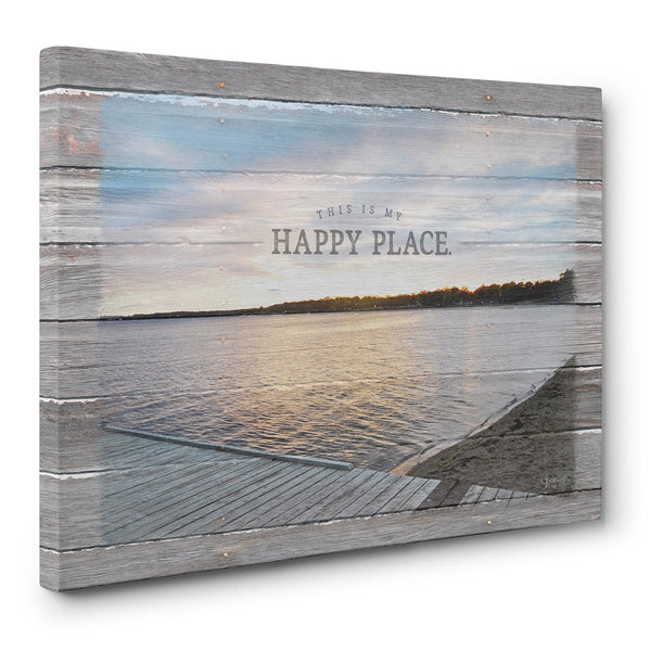 This Is My Happy Place - Lake Home Decor - Jennifer Ditterich Designs