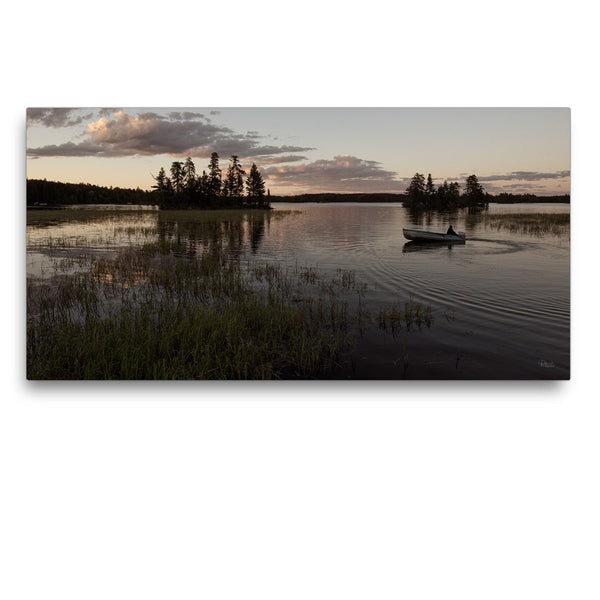 Up North Sunset Canvas Print - Jennifer Ditterich Designs