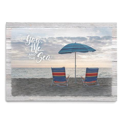 You, Me and the Sea - Coastal Wall Art - Jennifer Ditterich Designs